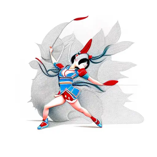 Sexy Asian Cheerleader