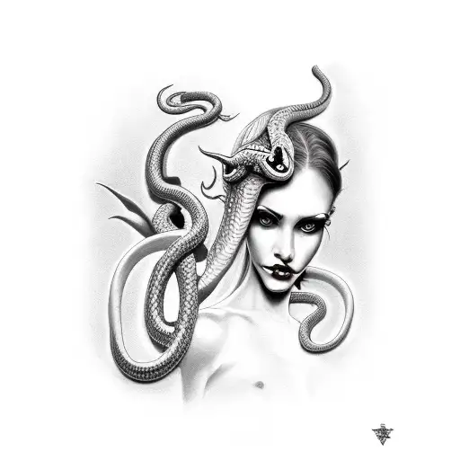 Succubus With Snake