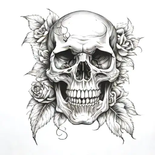 Skull For A Cover Up