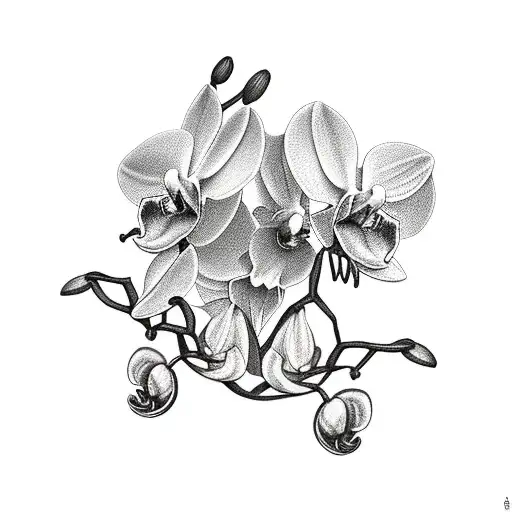 Orchid And Angel Trumpet