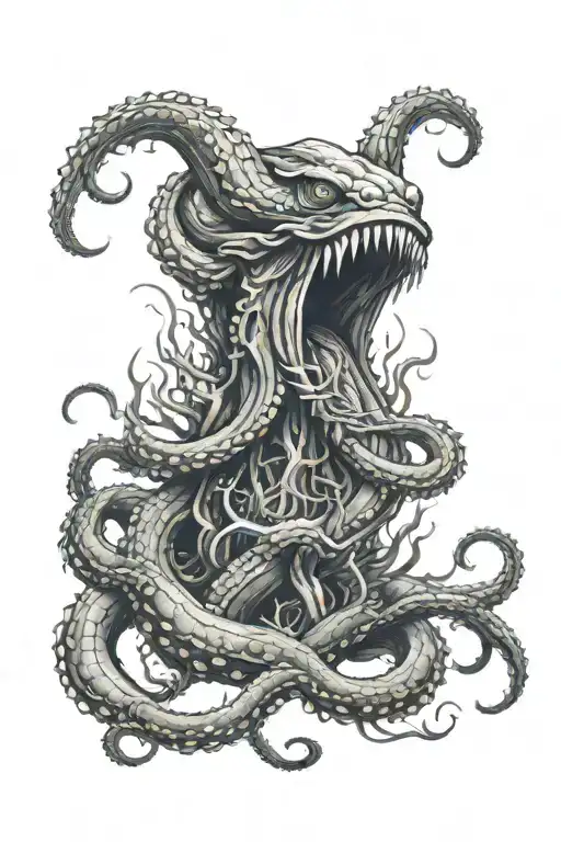 Colorful Attacking Kraken