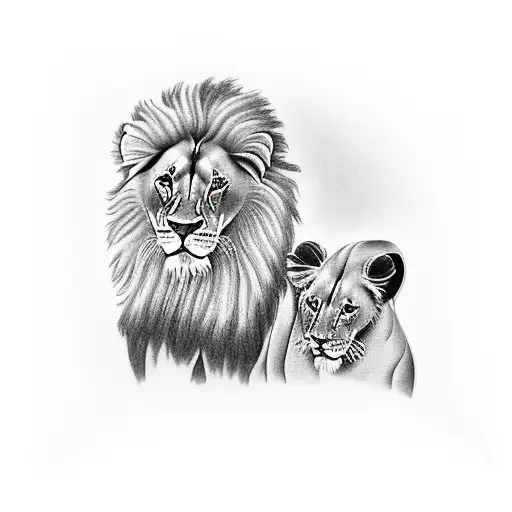 Lion Family - Forearm