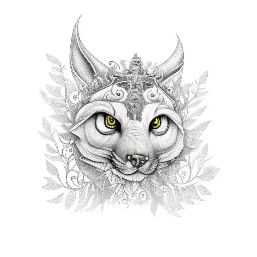 Enchanted Forest With Hidden Creatures