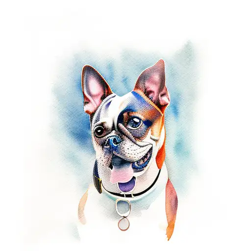 Watercolor Dog Portraits