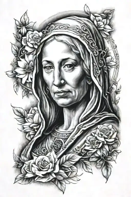 Mama Mary Portrait