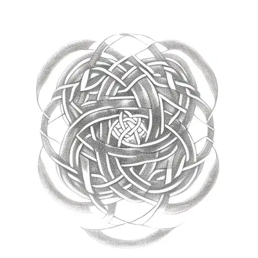 Uroboro In A Celtic Node