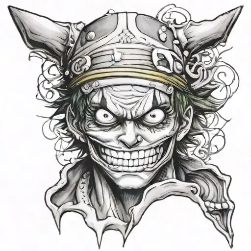 One Piece And Joker Face