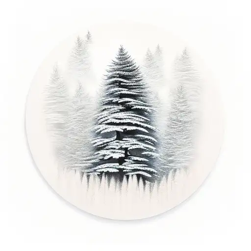 Pine Trees Forest