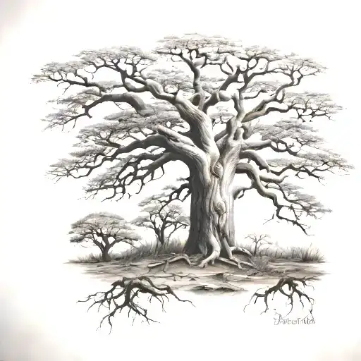 A Nice Baobab Tree