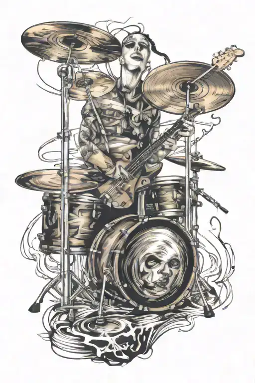 Drums Guitar And Vocalist