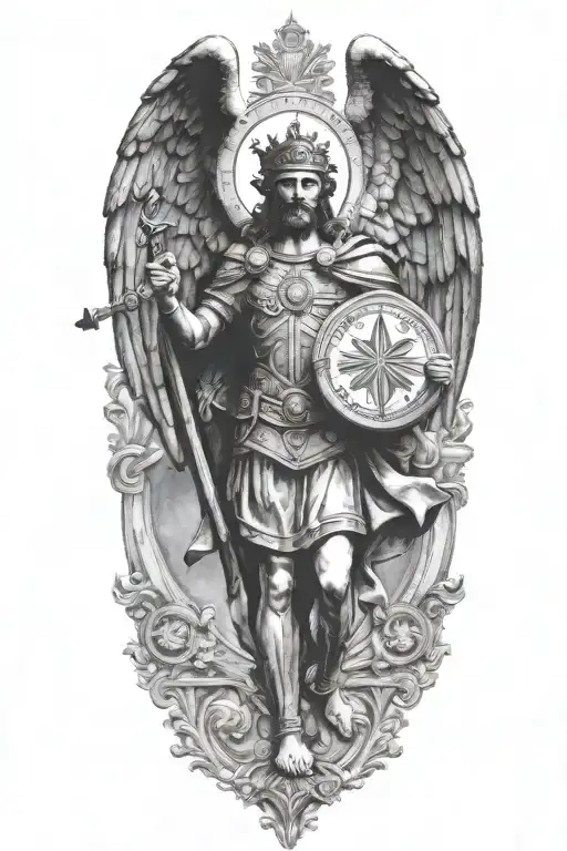 Saint Michel Victory Cronw Logo