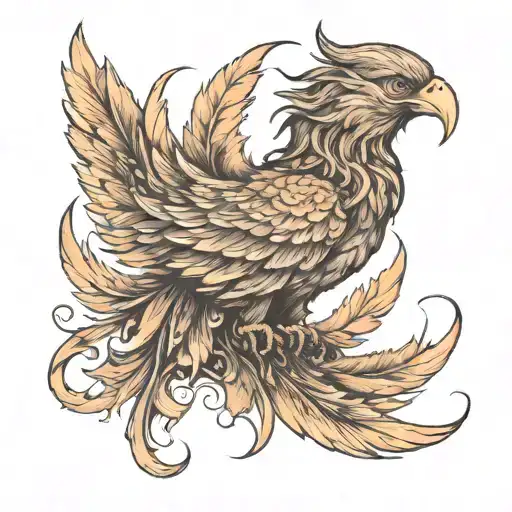 Phoenix Ashes Symbolizing Overcoming