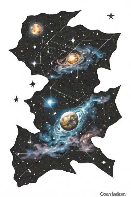 September Constellation Space Galaxy