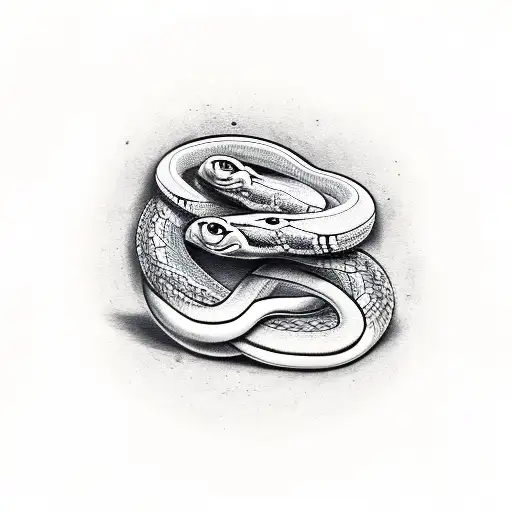 Snake Gets Cut In Half By A Card