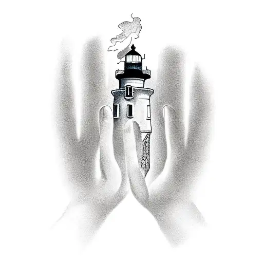 Hands Support The Lighthouse