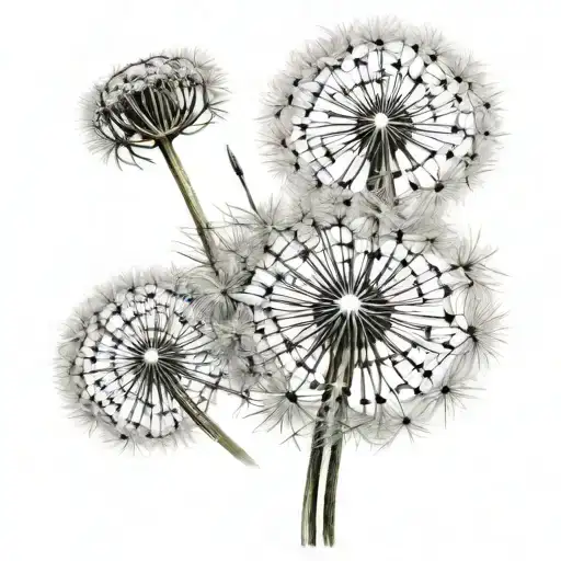 Dandelion Flower Growing