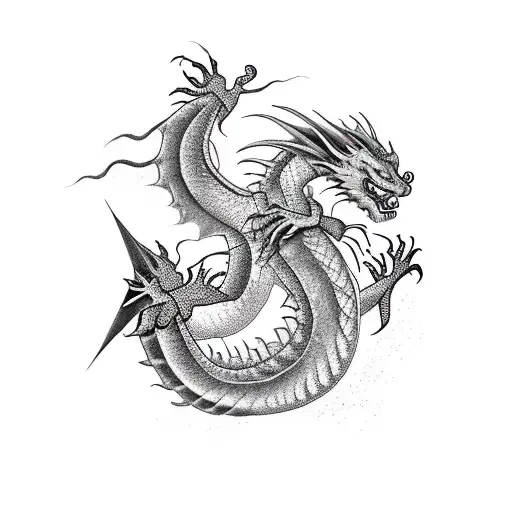 Dragon Breaks Out Of The Cage