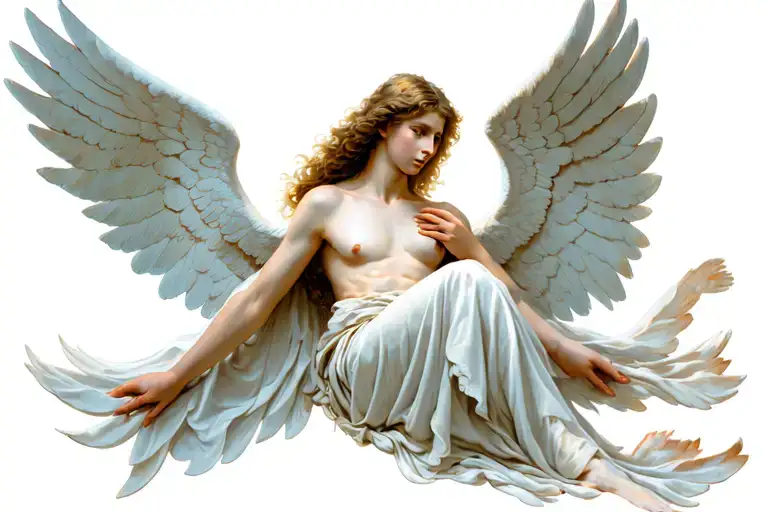 Fallen Angel Painting By Alexander Cabanel