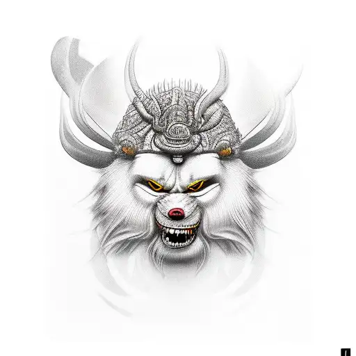 Design A Realistic Portrait Of Gekoo With A Hardcore Twist