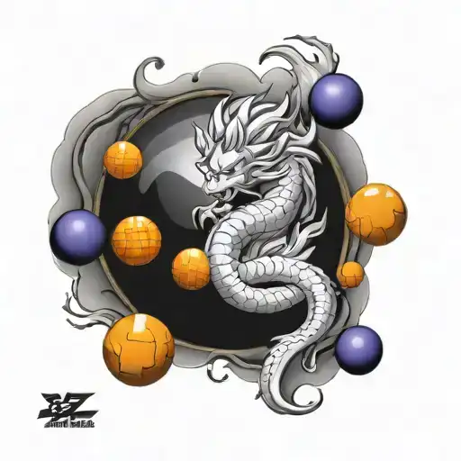 Dragon Ball Z Dragon Balls Floating