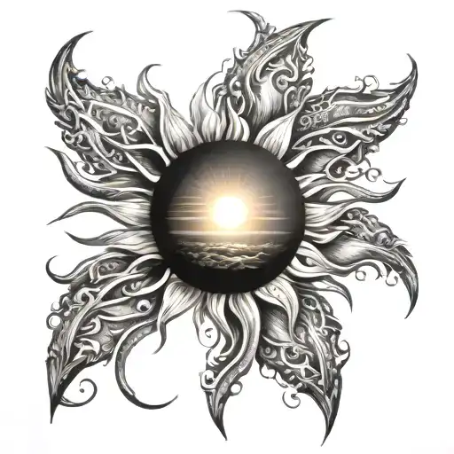 Sun Shining Brightly