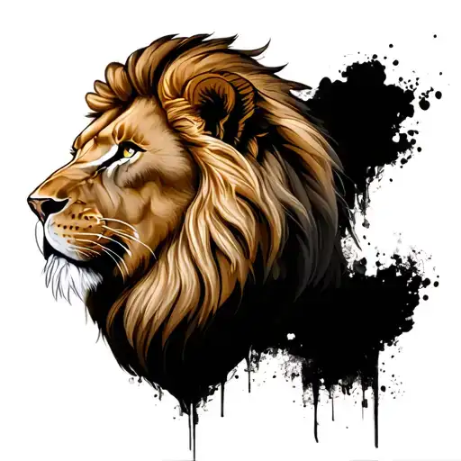 Generate An Image Of A Judah Lion