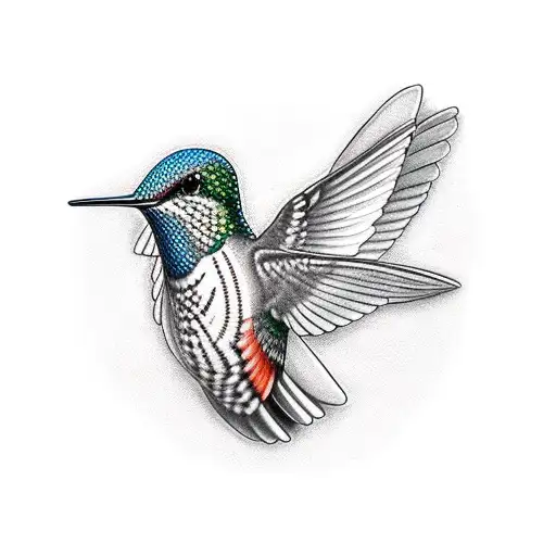 Memorial Hummingbird Lillies