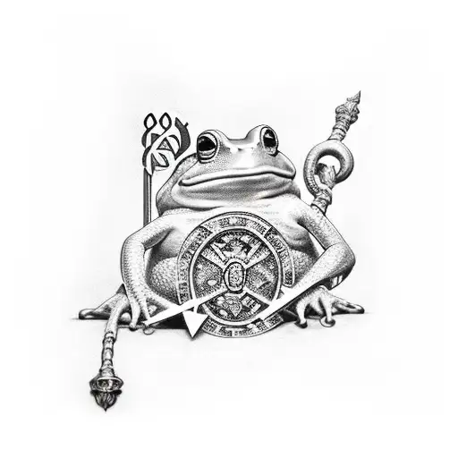 Runic Knight Frog