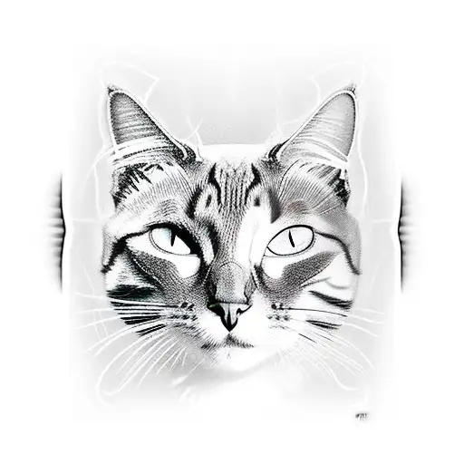 Cat Playing A Video Game On An X-ray Screen