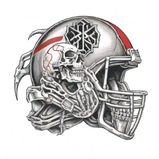 Ohio State Skeleton Football