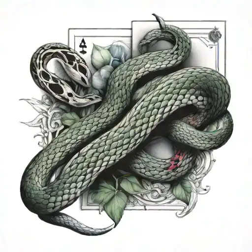 Cards And Snake