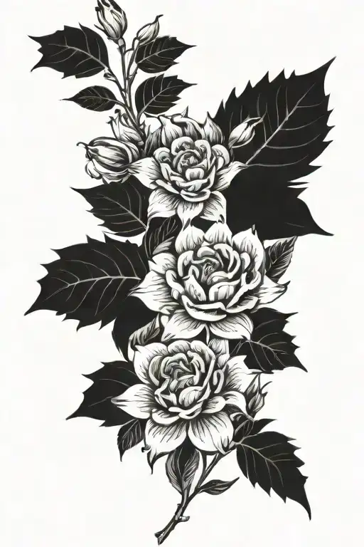 Floral Patterns Symbolizing