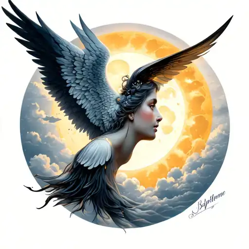 Angel Bapteme Sun Moon