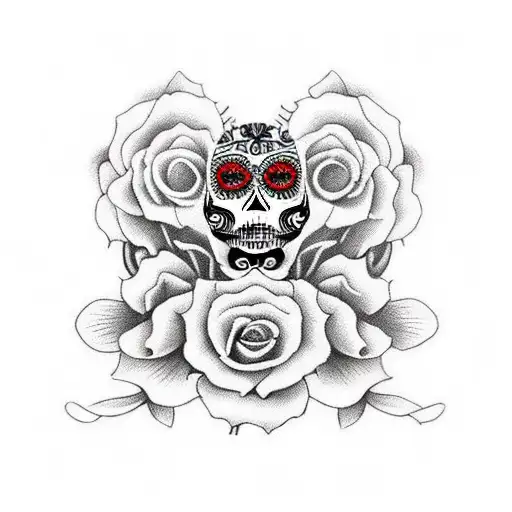 La Catrina Photo Realistic Portrait For Masculine Male