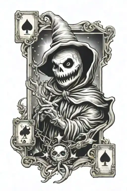 Tarot Card Oogie Boogie