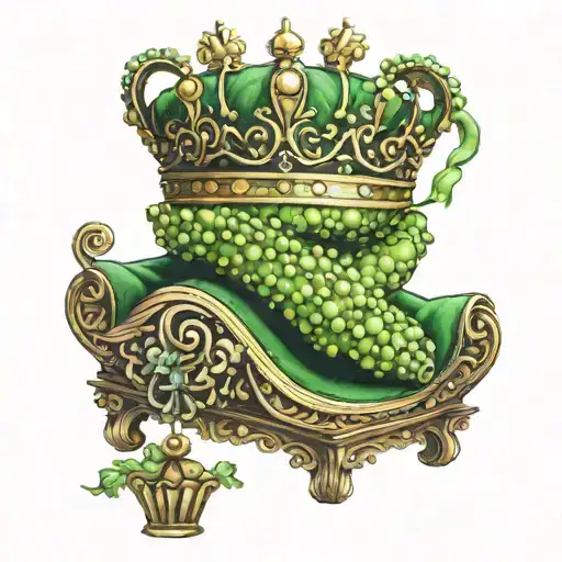 Princess Pea With Crown