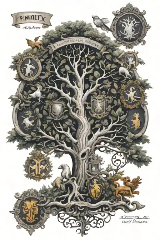 Family Tree Based On Collins Family Crest
