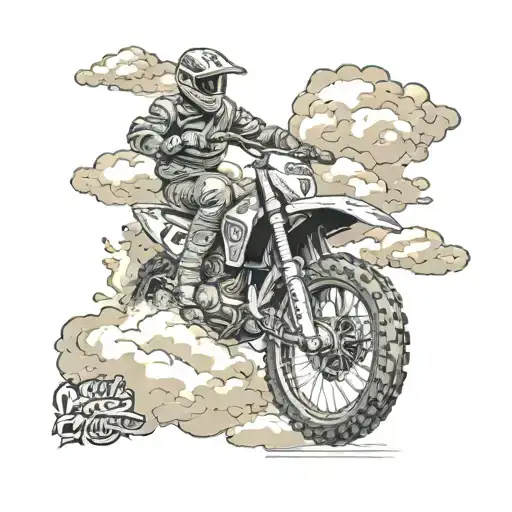 Heaven Clouds Son Dirt Bike Fingerprint