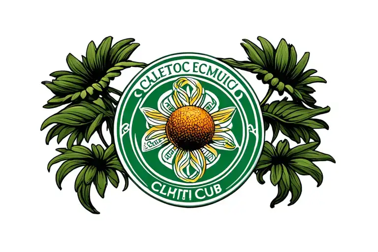 Celtic Football Club Crest Natalie Lily Daisy