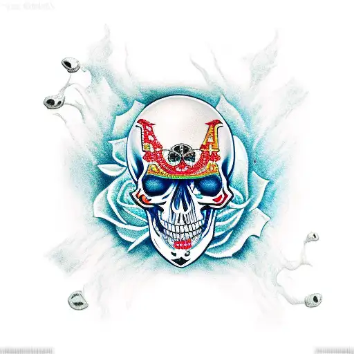 Psychotic Pirate Skull