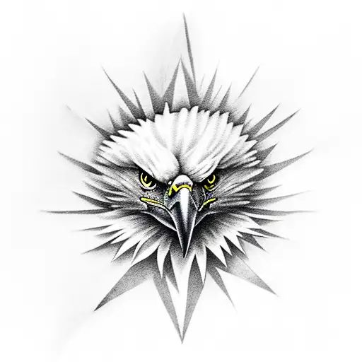 Eagle Flying And Nest