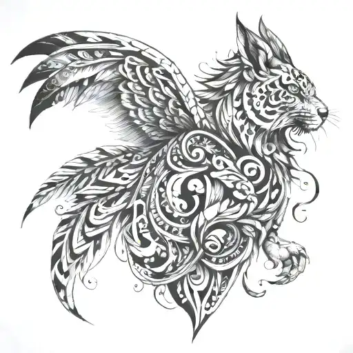 Animal And Tribal Inspired Design Featuring