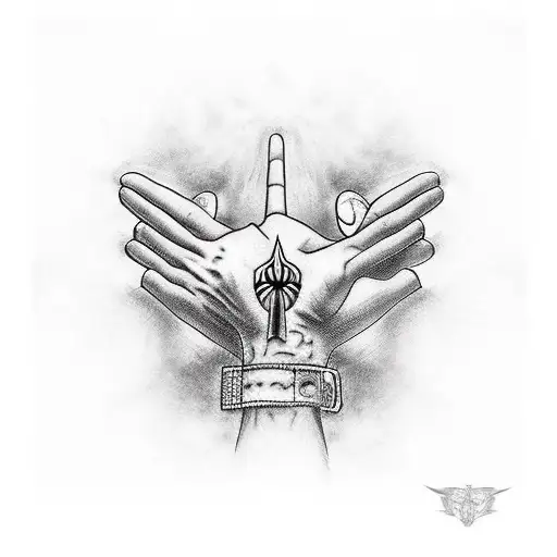 Hand Gangster Thug Life Badass