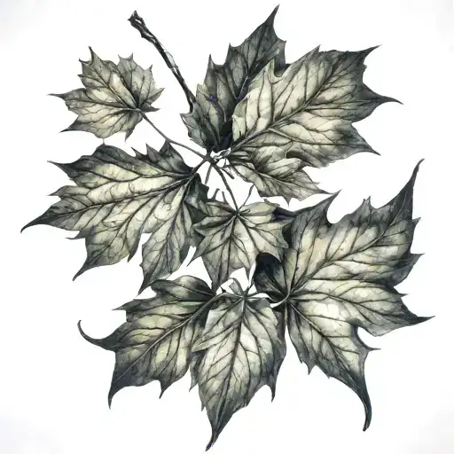 A Vine Of Maple Leaves