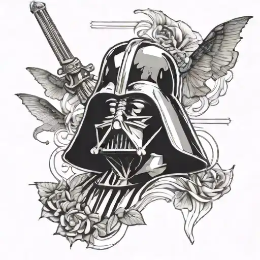 Combining The Death Card From The Major Arcana With Anakin's Transformation Into Darth Vader