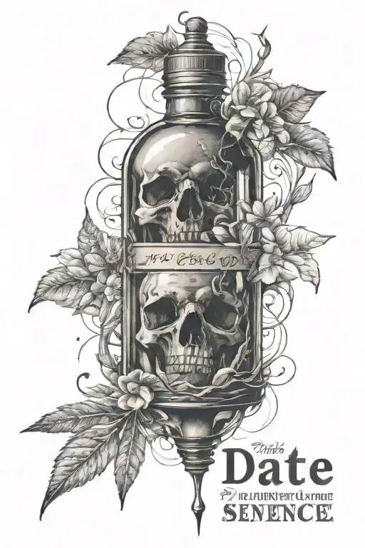 Date With A Sentence Above It