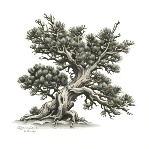 Bristlecone Pine Tree Branches