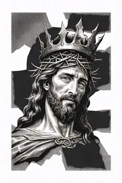 Jesus With His Thorn Crown