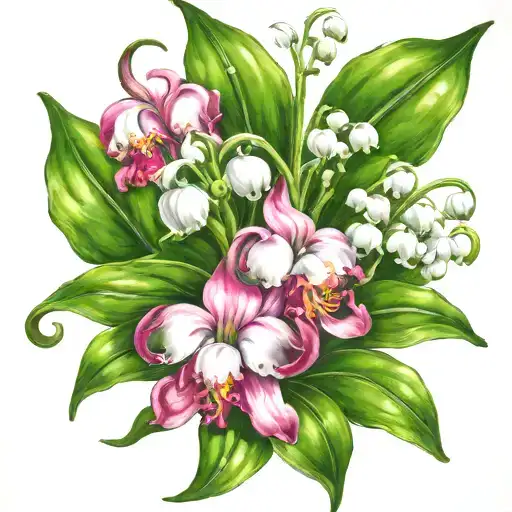 Lily Of The Valley And The Taurus Symbol