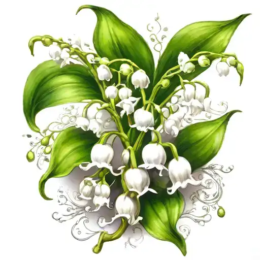 Lily Of The Valley Taurus Symbol